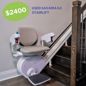 Savaria K2 Straight Stairlifts (Used)