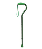 Soft Silicone Handle Offset Adjustable Cane