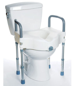 Raised Toilet Seat with Legs