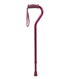 Soft Silicone Handle Offset Adjustable Cane