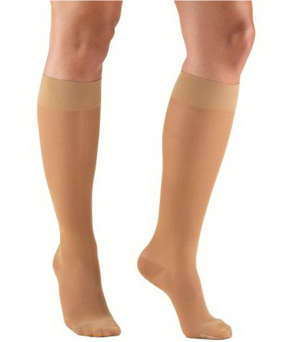 Truform 1773 Women's Lite Weight Knee Highs 15-20mmHg